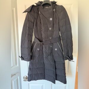 Women’s Burberry Black Puffer Coat